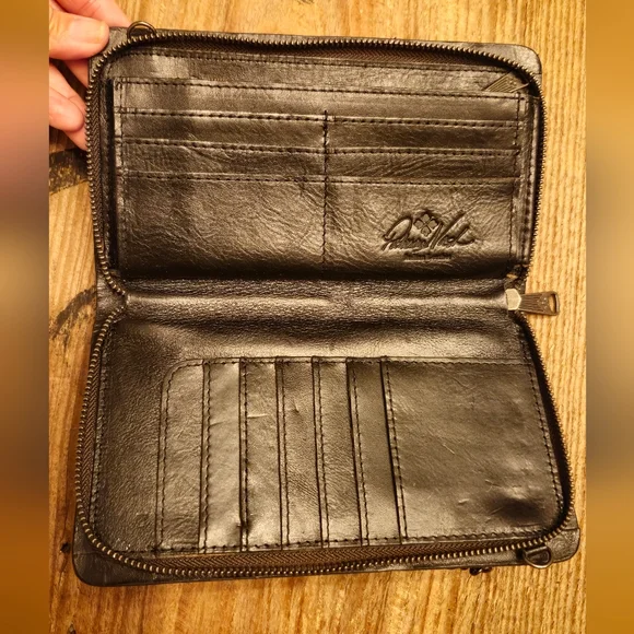 Patricia Nash Leather Zip Wallet - Picture 7 of 9